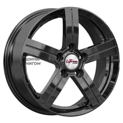iFree 6x16/5x112 ET45 D57.1 Оруэлл (КС911) BK