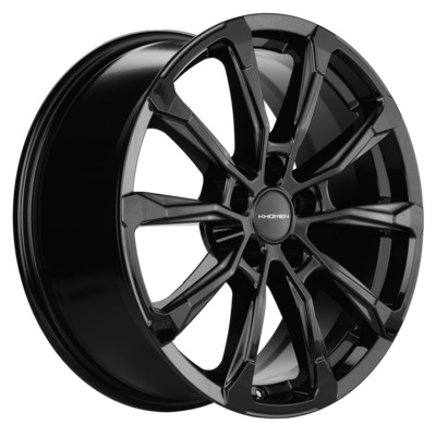 Диски Khomen Wheels 7.5x18/5x108 ET46 D63.4 KHW1808 (Tugella/Jaguar XF/F-Pace) Black