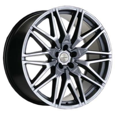 Диски Khomen Wheels 9,5x21/5x112 ET31 D66,6 KHW2103 (Audi/VW) Gray-FP