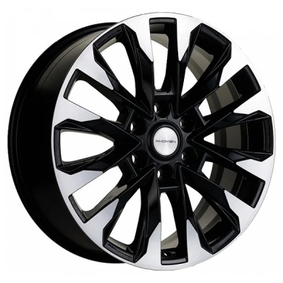 Khomen Wheels 8x20/6x139.7 ET-28 D78.1 KHW2010 (Chevrolet Tahoe) Black-FP